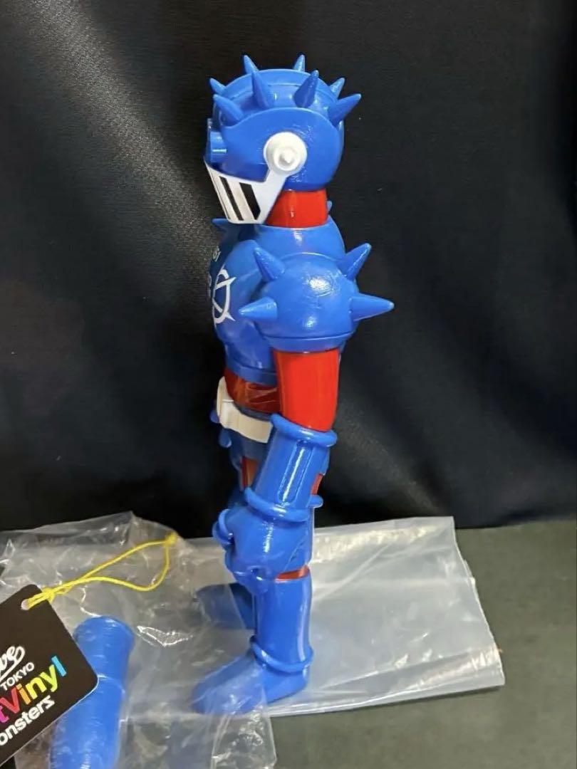 【インディーズ系】■TGML トゲ丸 ソフビ 24cm / 青赤白 インディーズ系】□TGML トゲ丸 ソフビ 24cm / 青赤白