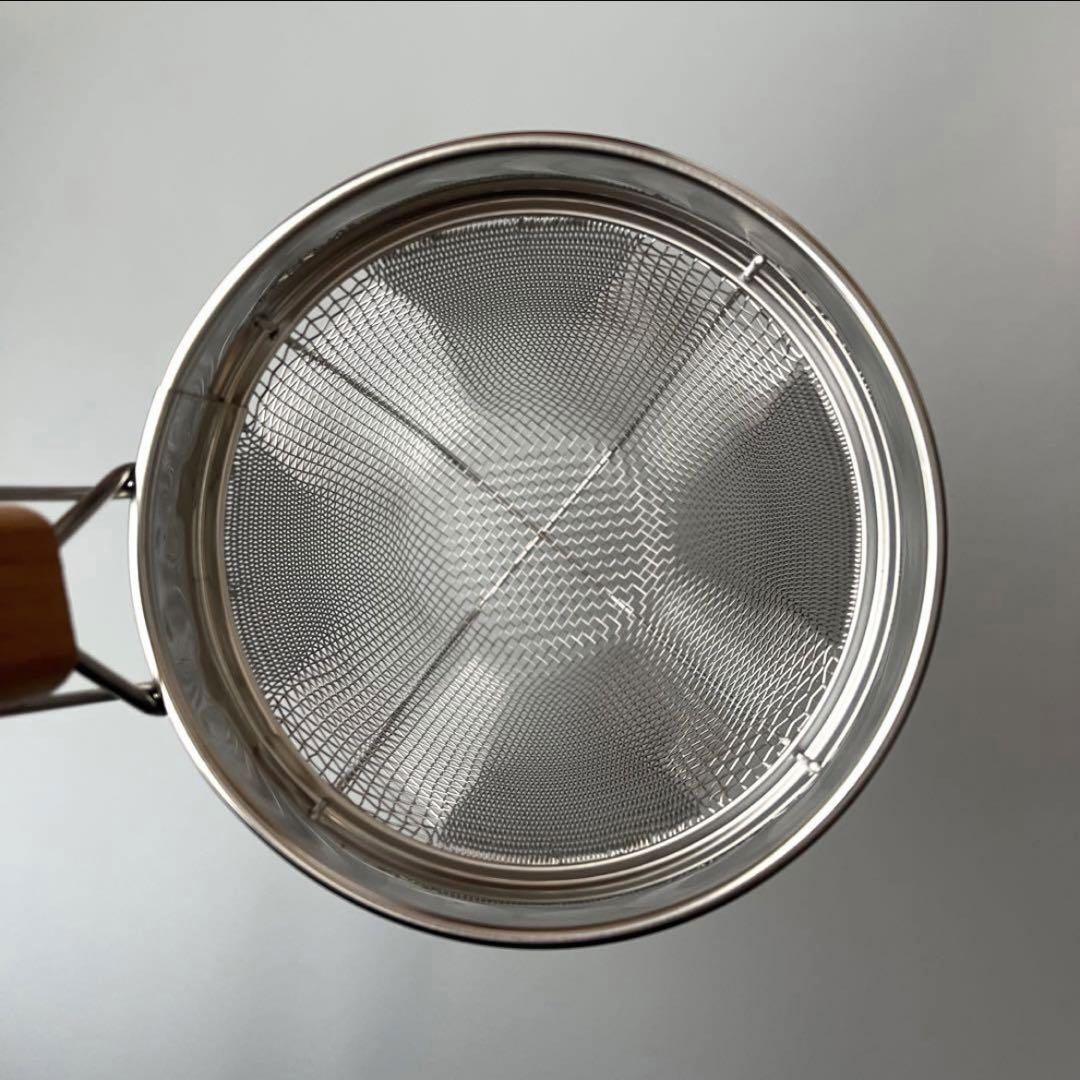 【美品/未使用】テボ4個セット　てぼ　　湯切りザル　うどん　ラーメン 新 モデルキッチン・日用品・その他 - ✳︎訳あり/未使用 テボ4