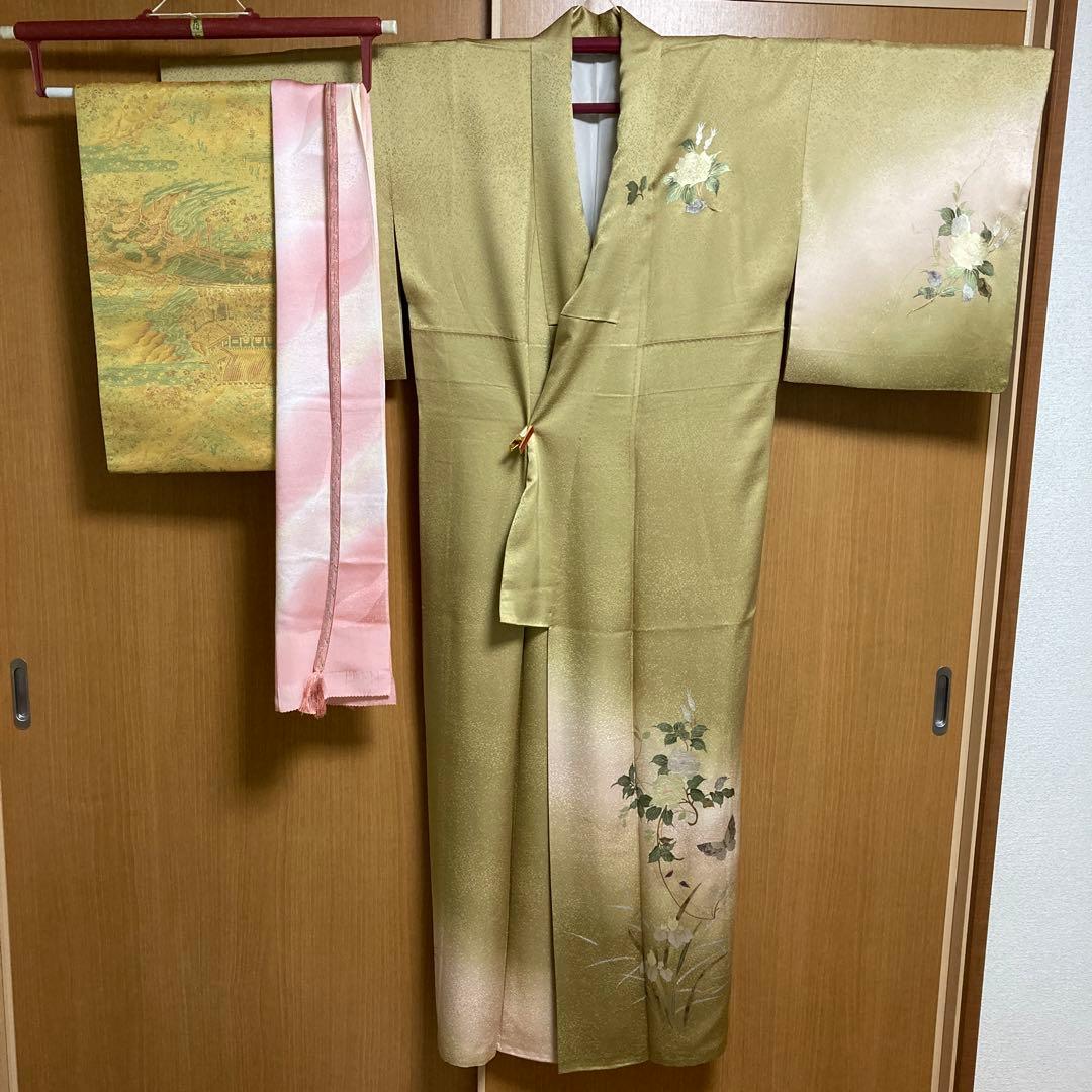 付け下げ訪問着4点セット みメルカリ便目立った傷や汚れなし