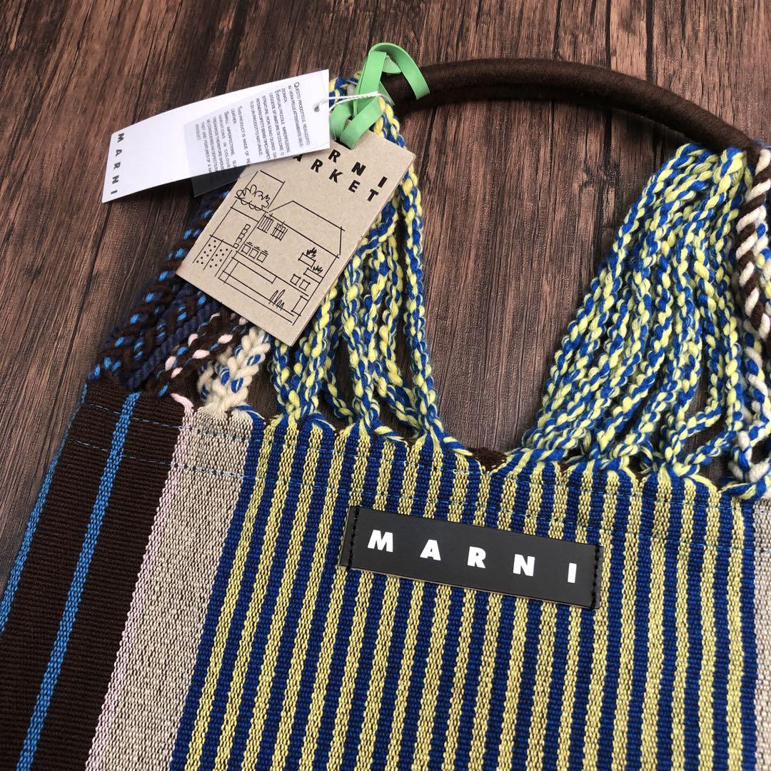 新品未使用 MARNI マルニ フラワーカフェ ハンモックバッグ