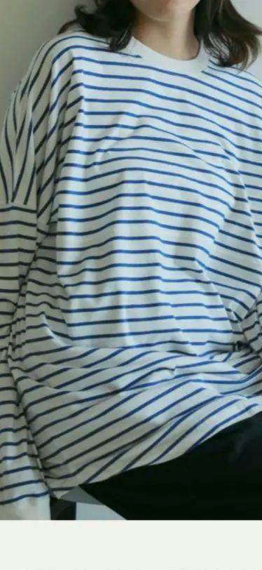 anuke　Pattern Big Long T-shirts　美品