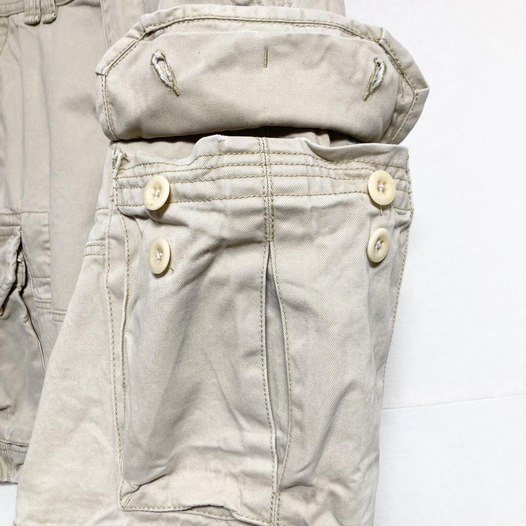 サイズ32！ POLO Ralph Lauren ミリタリーカーゴショーツ