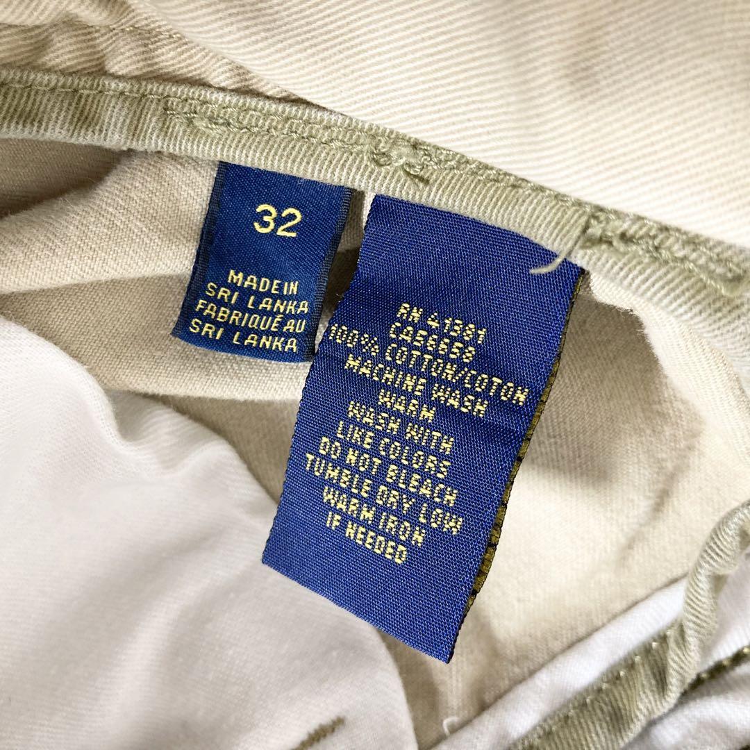 サイズ32！ POLO Ralph Lauren ミリタリーカーゴショーツ