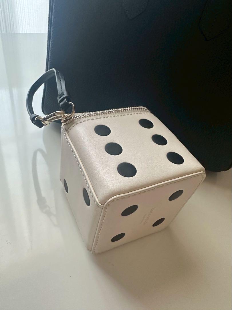 Kate Spade サイコロ型キーホルダー　サイコロチャーム　ケイトスペード Kate Spade サイコロ型キーホルダー サイコロチャーム ケイト