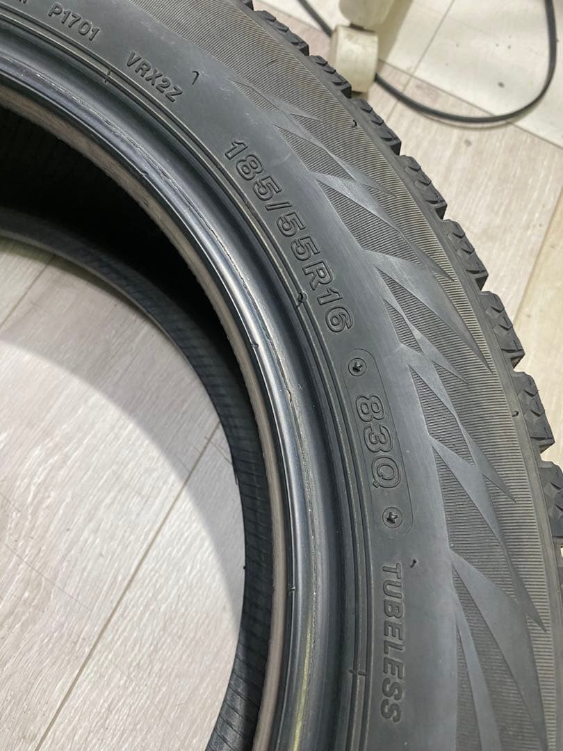 185/55R16 BRIDGESTONE BLIZZAK VRX2 18年2本