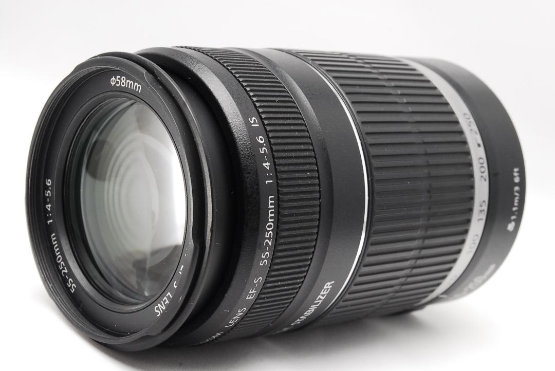 Canon EF-S 55-250mm f/4-5.6 IS ♥美品♥