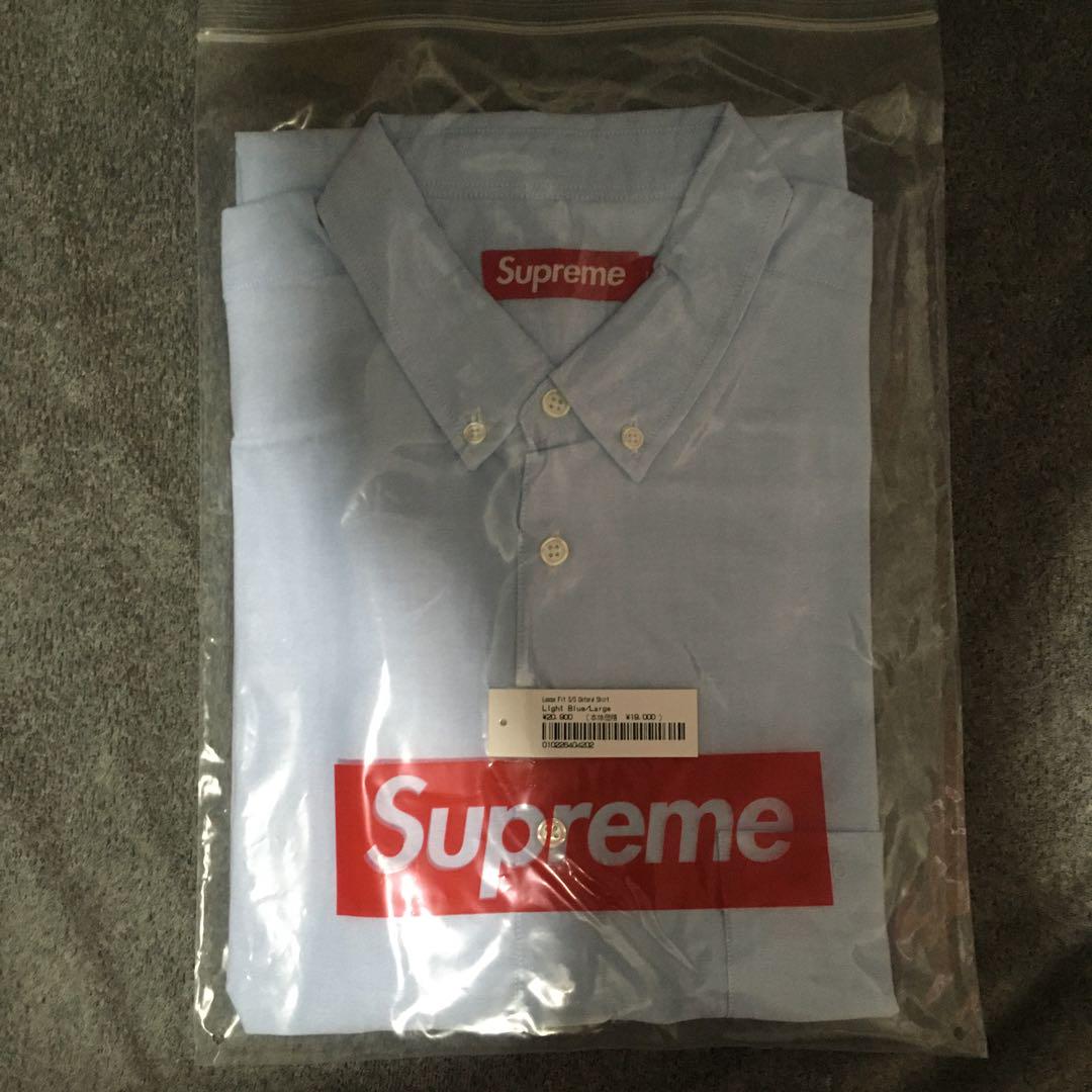 トップス supreme Loose Fit S/S Oxford Shirt 24ss