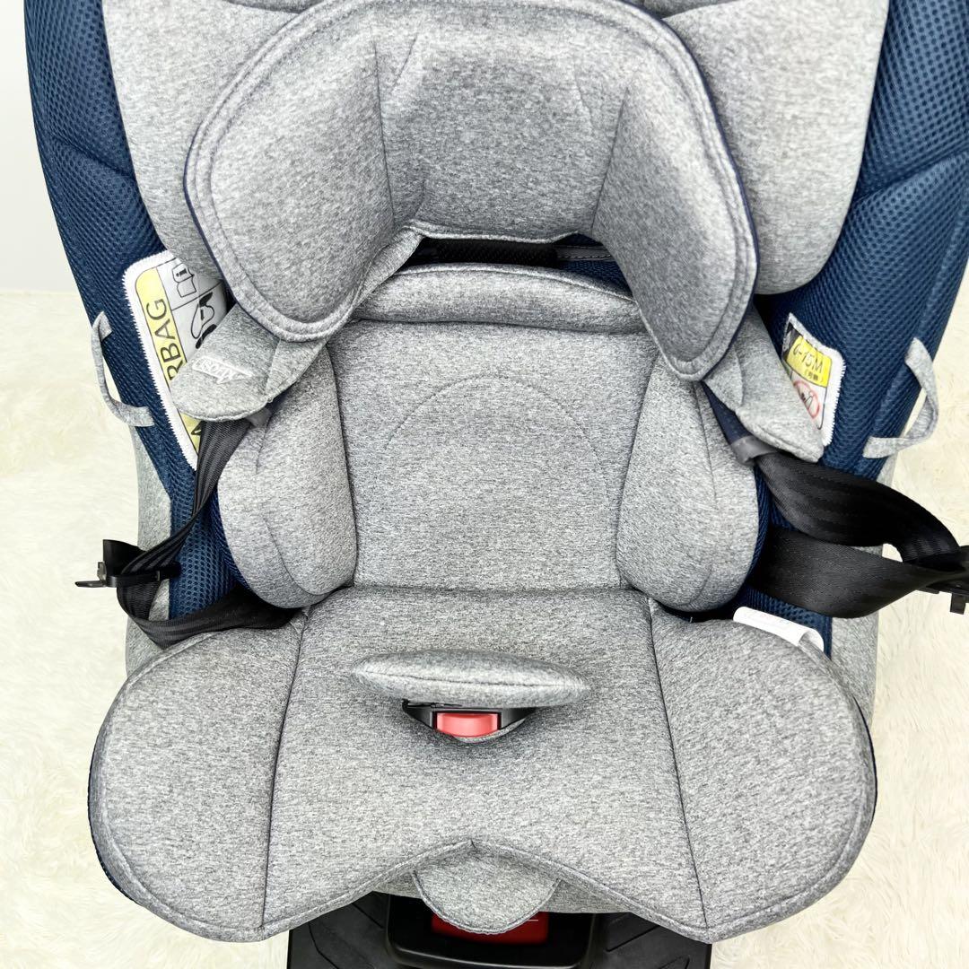 美品 アップリカ クルリラプラス ISOFIX R129 チャイルドシート Cururila チャイルドシート 回転式 ISOFIX 新生児 アップリカ