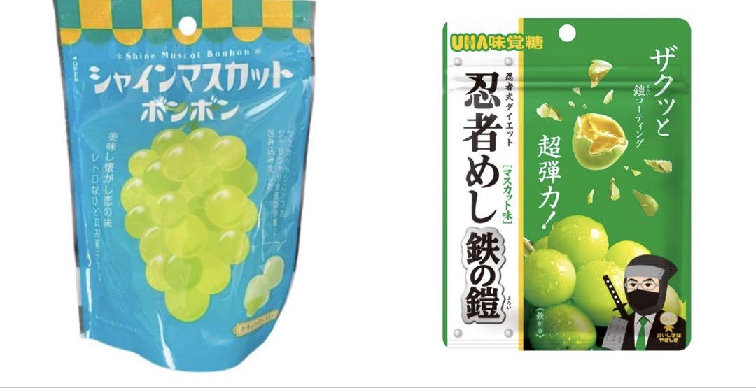 【2/27 8時までの販売】シャインマスカットボンボン & 忍者めし 鉄の鎧