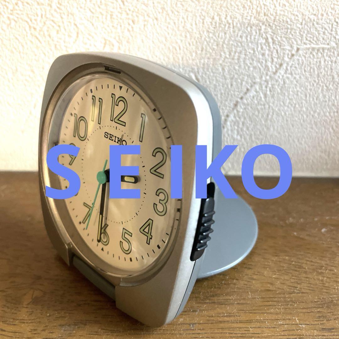 目覚まし時計 セイコー クロック 折りたたみ時計