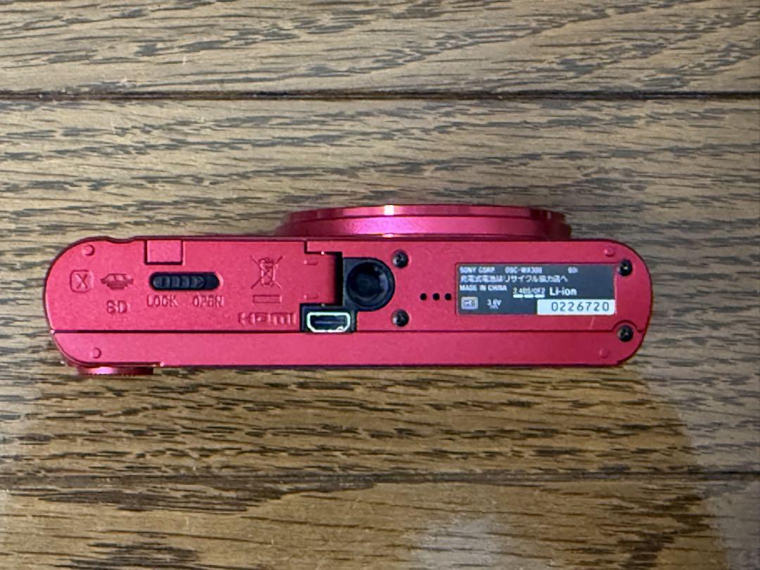 SONY DSC-WX300 コンパクトデジタルカメラ バッテリー2個