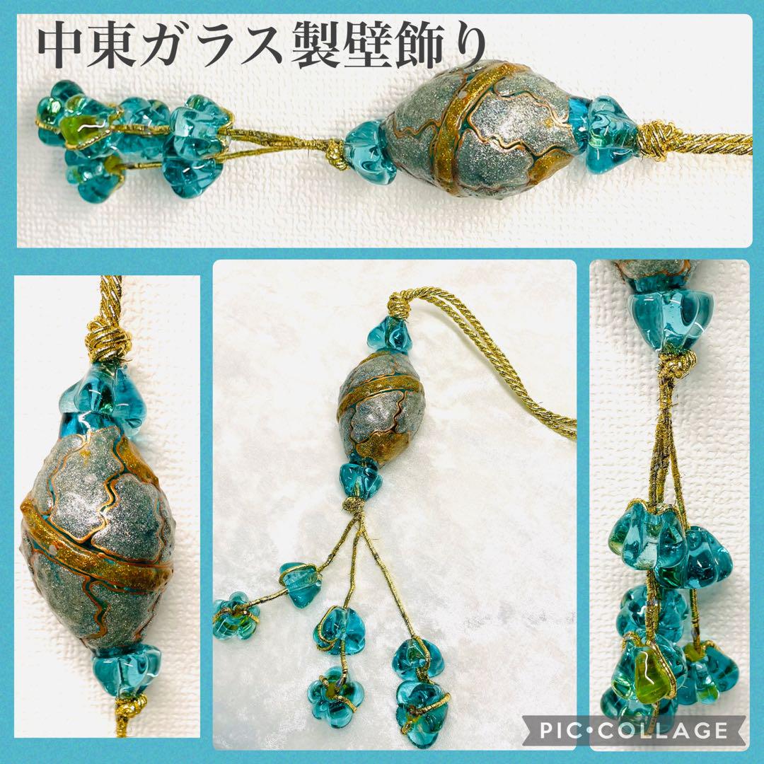 人気新品 水色 ミスバハ風ガラス置物 透き通る水色 祈りと静けさを感じる 彫刻・オブジェ