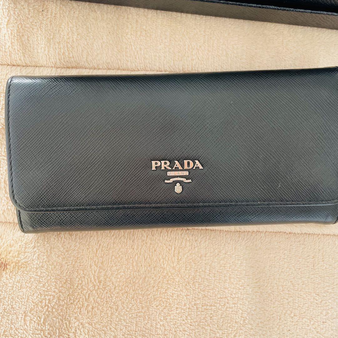 PRADA 長財布 サフィアーノ