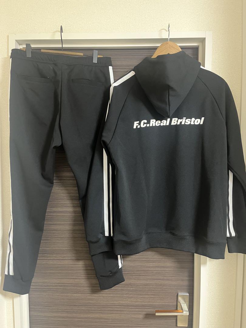 FCRB TRAINING TRACK HOODIE（L）pants（M）