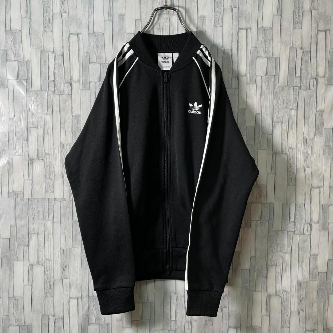 SSTスーパースター ブラック adidas TTトラックトップ メンズLサイズ