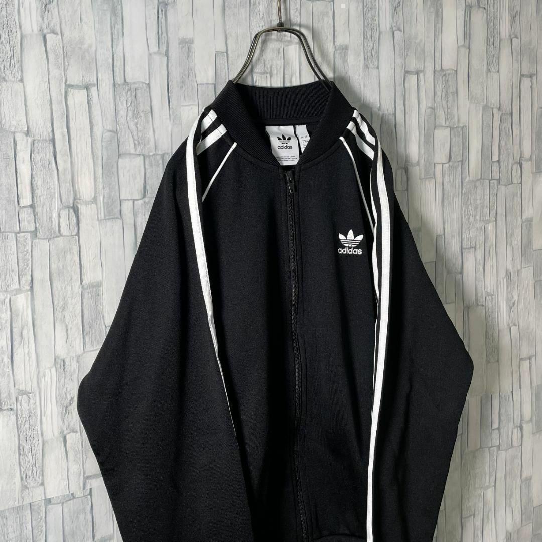 SSTスーパースター ブラック adidas TTトラックトップ メンズLサイズ