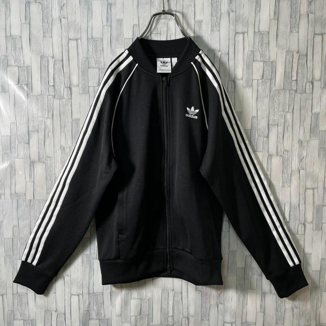 SSTスーパースター ブラック adidas TTトラックトップ メンズLサイズ