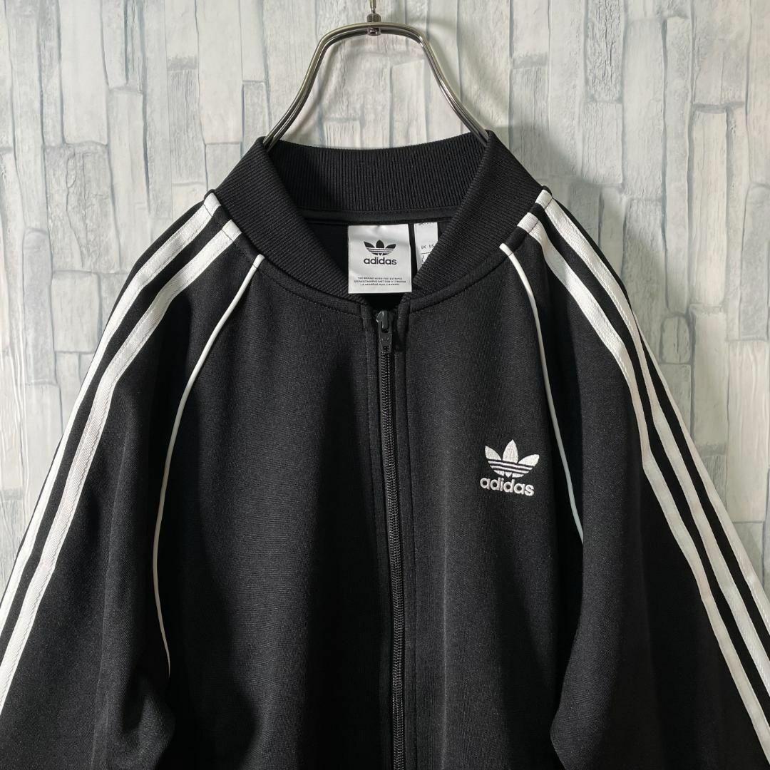 SSTスーパースター ブラック adidas TTトラックトップ メンズLサイズ
