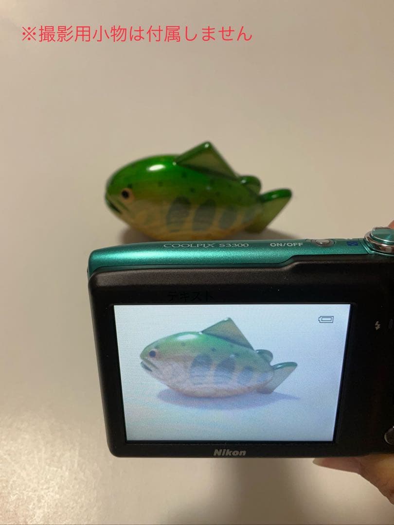 Nikon COOLPIX S3300 ミントグリーン　デジカメ