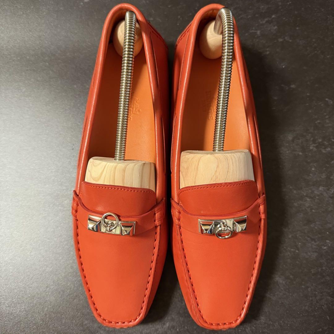 ⭐️美品⭐HERMES アーヴィング モカシン ドライビングシューズ