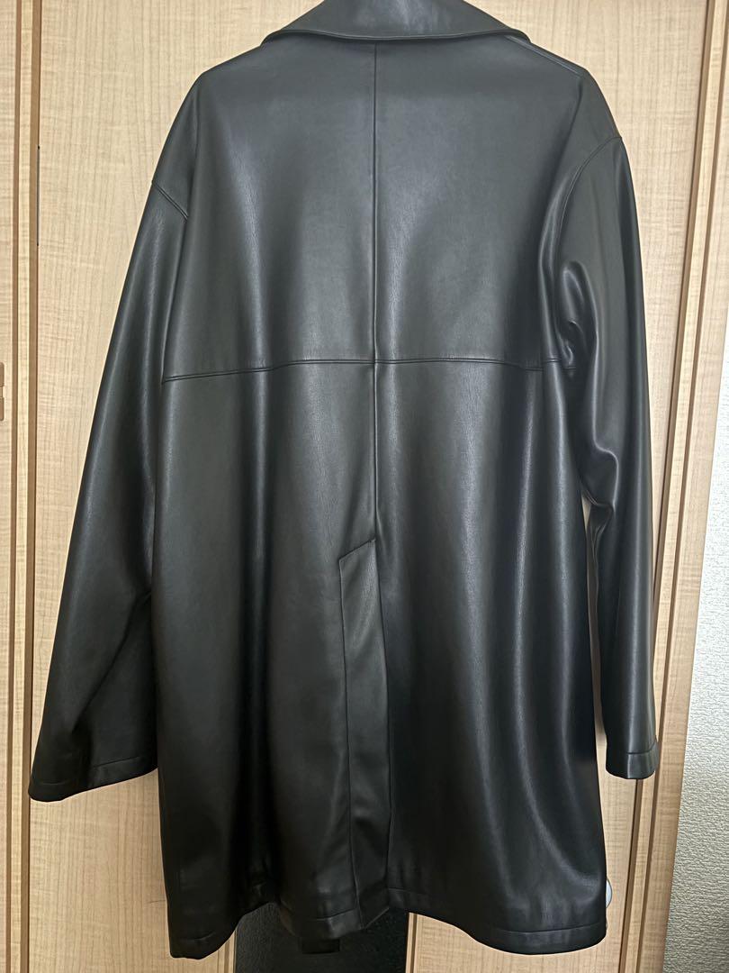 人気商品の 21SS Jieda フェイクレザーコート ジャケット・アウター