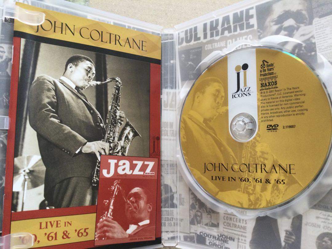 DVD ジョンコルトレーン　Live in '60'61&'65