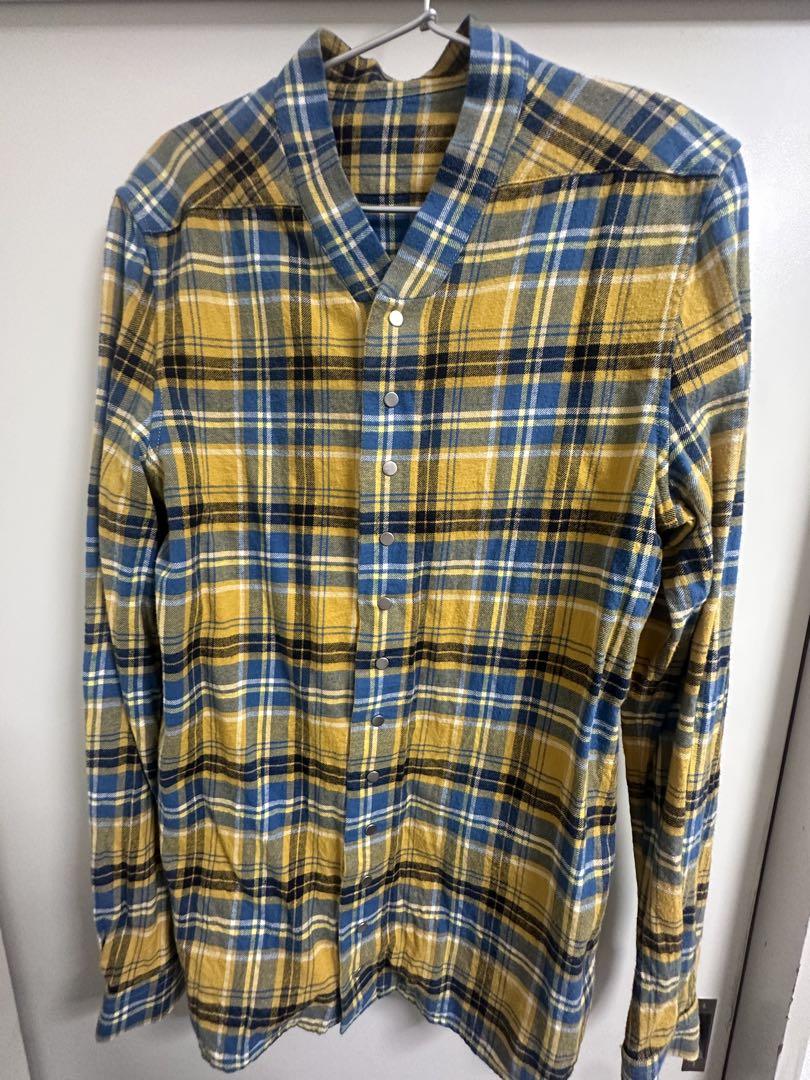 RICK OWENS LARRY SHIRTリックオウエンス ラリーシャツ