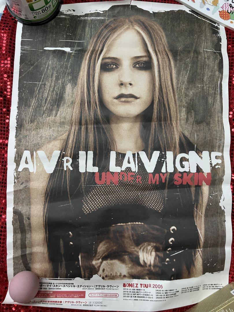 激レア‼︎ Avril Lavigne ツアーポスター Under My Skin - メルカリ