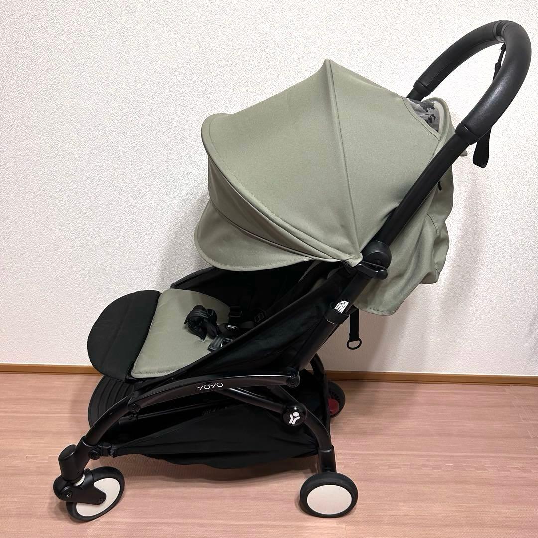 【美品】stokke yoyo2 ストッケ ベビーカー 6+ オリーブ