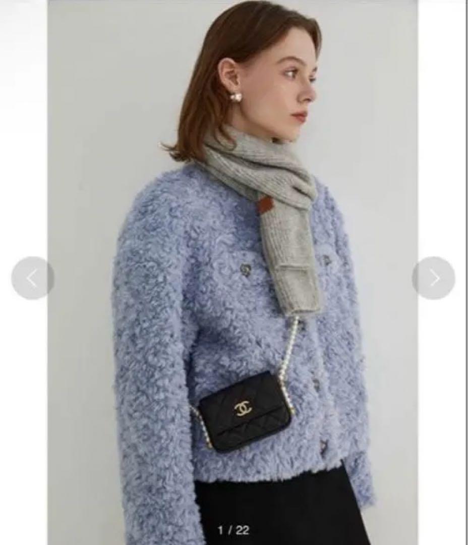 Fano Studios ノー ファーショートジャケットFREE SIZE・Fano Studios