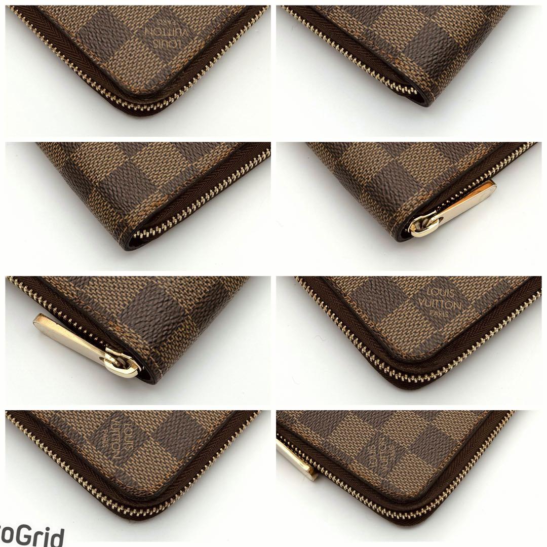 綺麗✨ルイヴィトン ダミエ ラウンドファスナージッピーウォレット 長財布