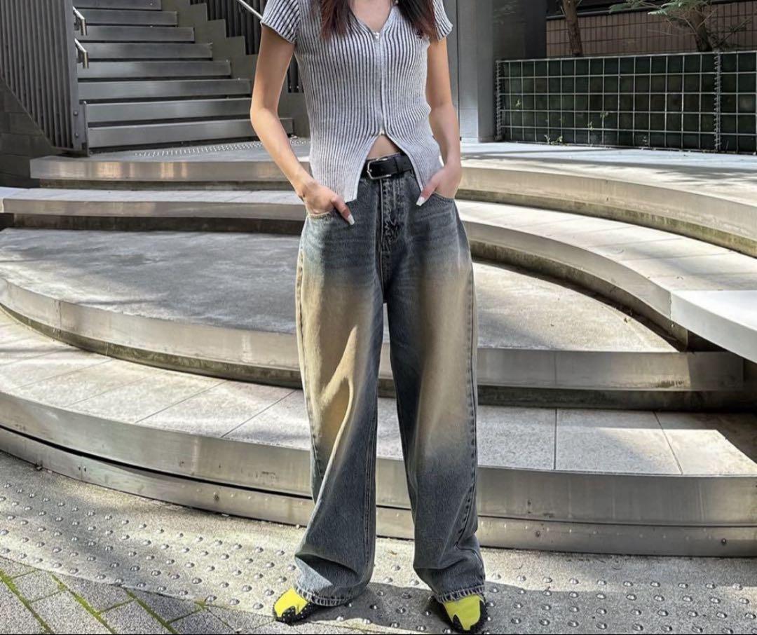 ACLENT アクレント　Boyfriend vintage jeans