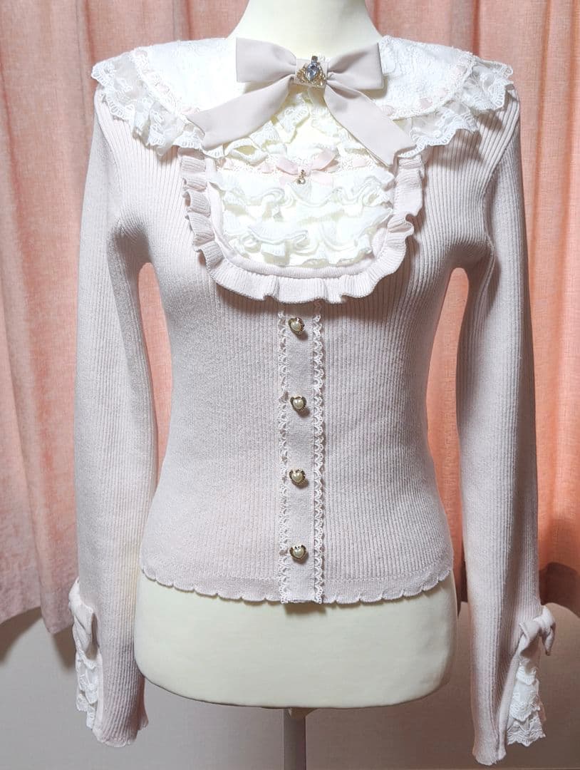 リズリサニットピンク SIZE LIZ LISA