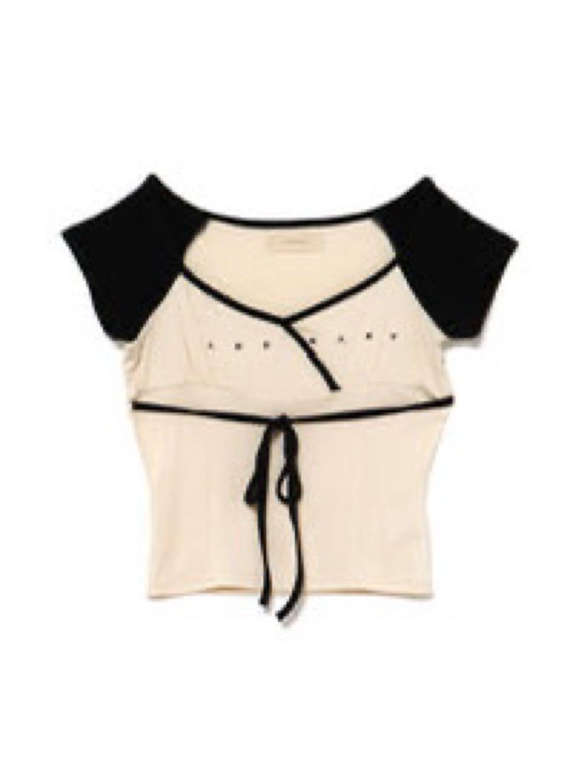 トップス andmary Alma cachecoeur tops