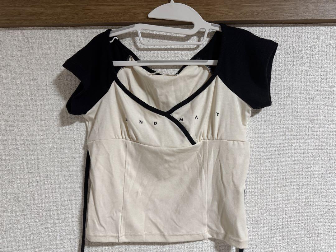 トップス andmary Alma cachecoeur tops