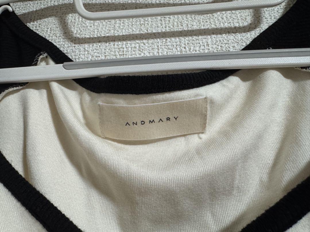トップス andmary Alma cachecoeur tops