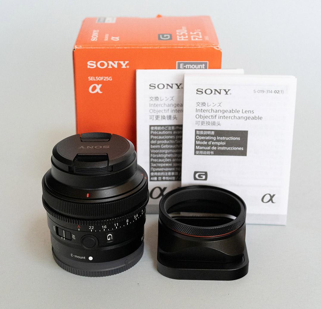 SONY SEL50F25 Eマウントレンズ 50mm F2.5