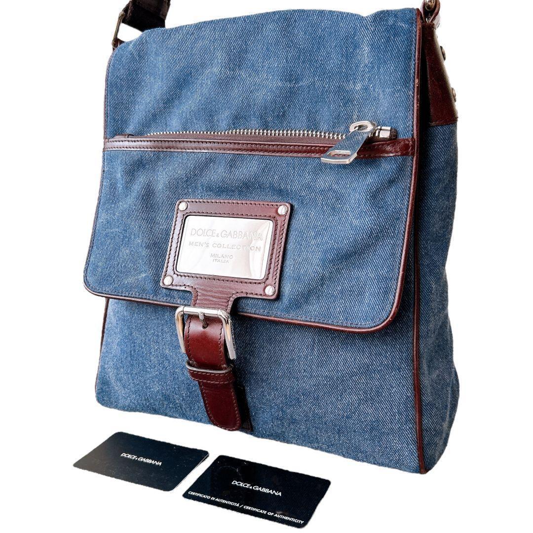 【入手困難】 DOLCE&GABBANA DENIM shoulder bag 入手困難】 DOLCE&GABBANA DENIM shoulder bag