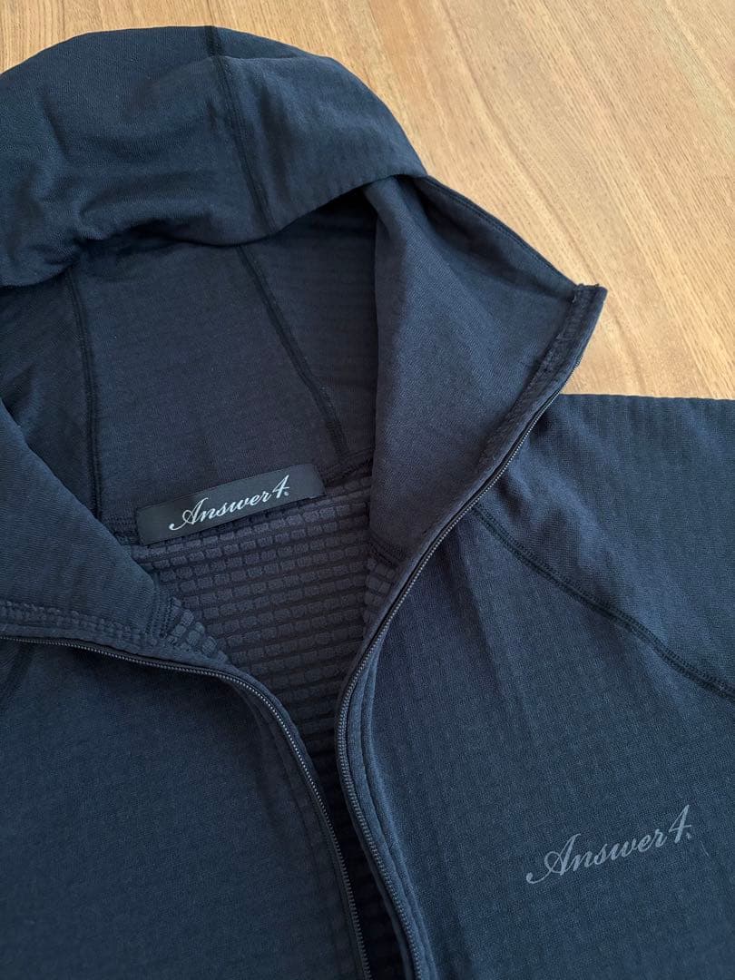 ANSWER 4 パワーグリッド フルジップフーディ