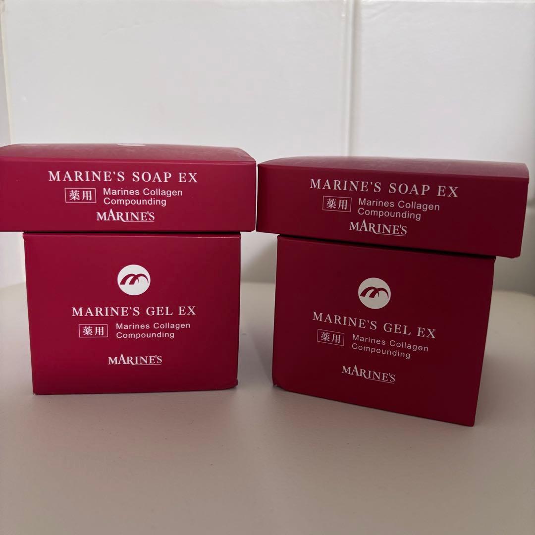 マリンズ ゲル 2個 ＆ ソープ 2個 ②