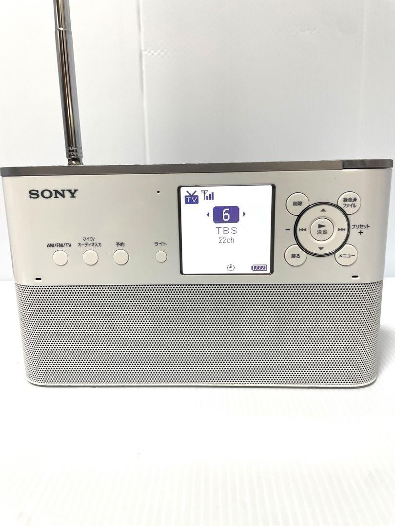 【ジャンク品】 SONY ICZ-R260TV　ポータブル ラジオ レコーダー