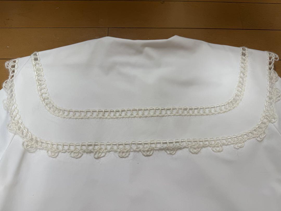 yori shirocon ヨリ ループ刺繍ブラウス 36 レディース