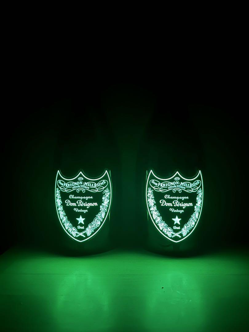 6本ドン・ペリニョンルミナスラベルドンペリ光るシャンパンDom Perignon