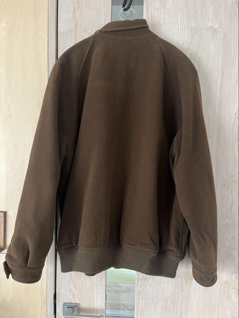 80's Old Burberry ブラウンウールジャケット