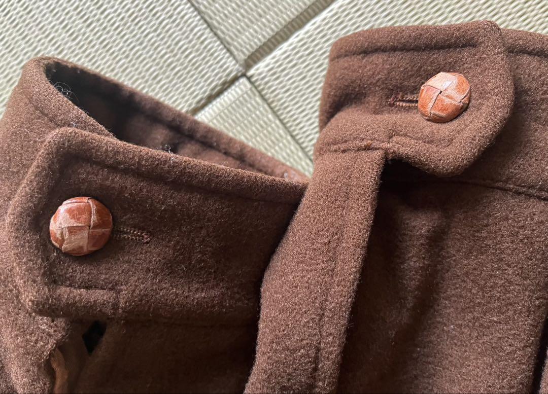 80's Old Burberry ブラウンウールジャケット