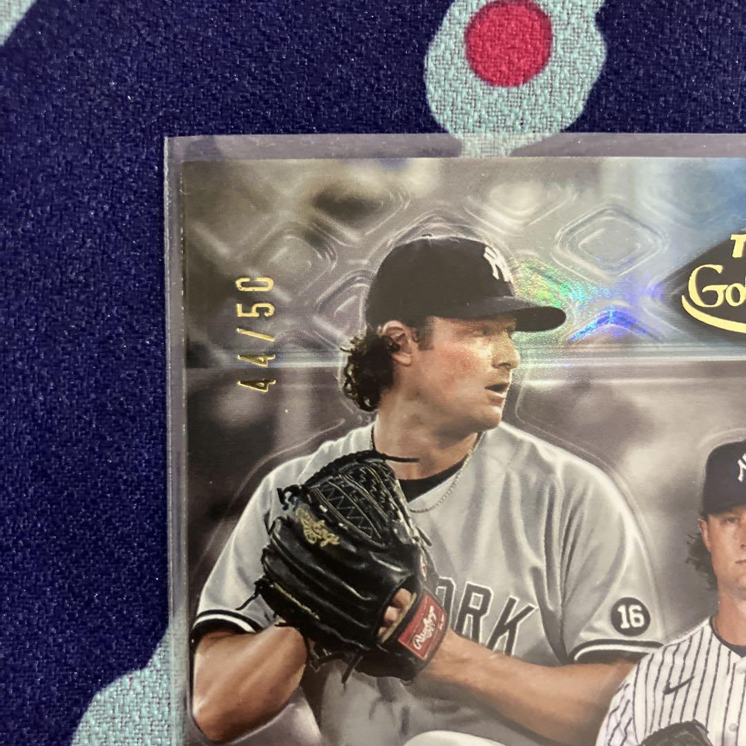 ゲリット・コール　25枚限定　topps now ヤンキース　実使用ボールカード 50枚 ゲリット コール 2022 Topps Gold Label - メルカリ