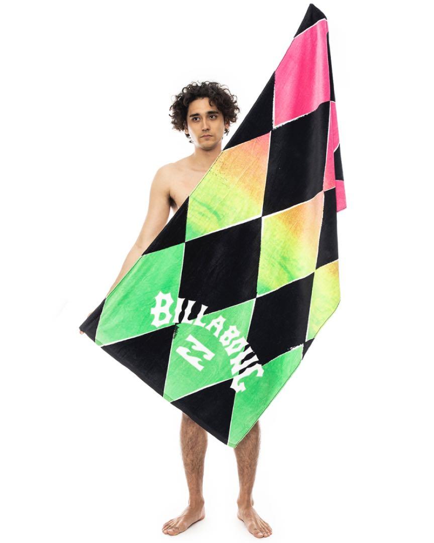 新品未使用BILLABONGビラボンバスタオル  全長約150㎝