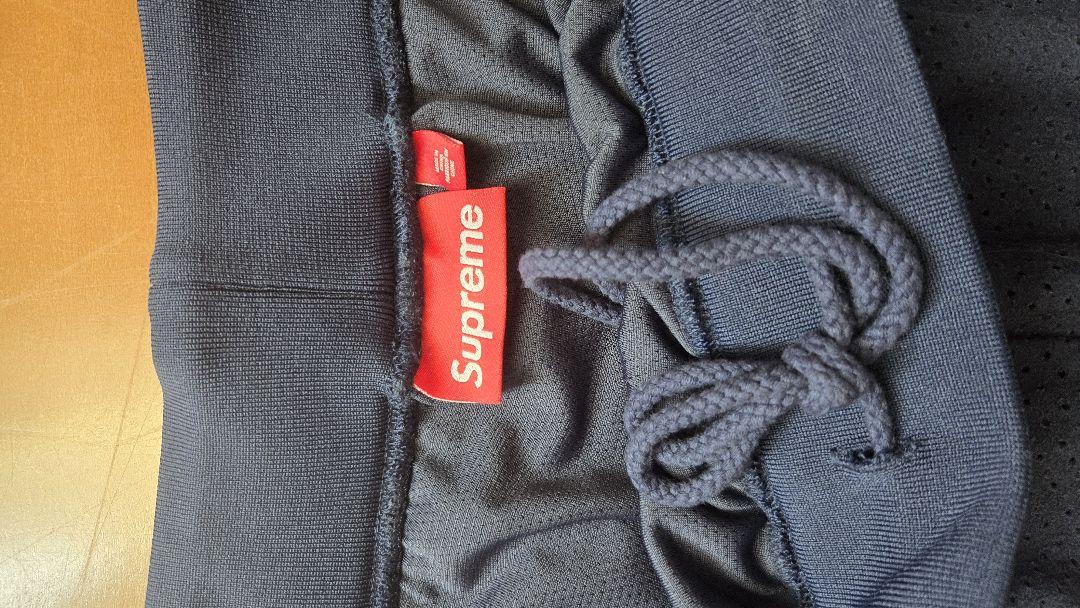 【M】Supreme Ultrasuede Mesh Short Navy
