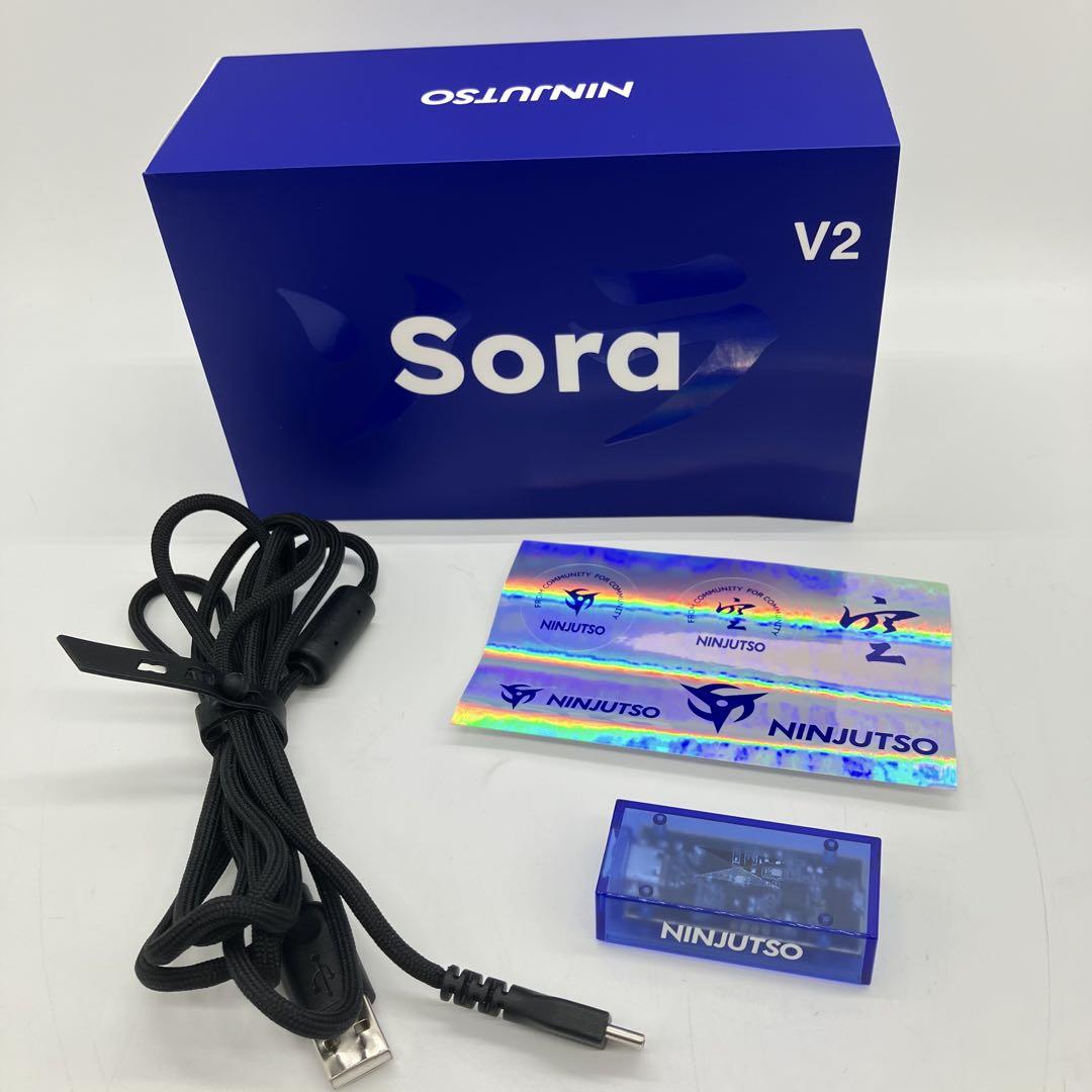 NINJUTSO Sora V2 ブラック マウス