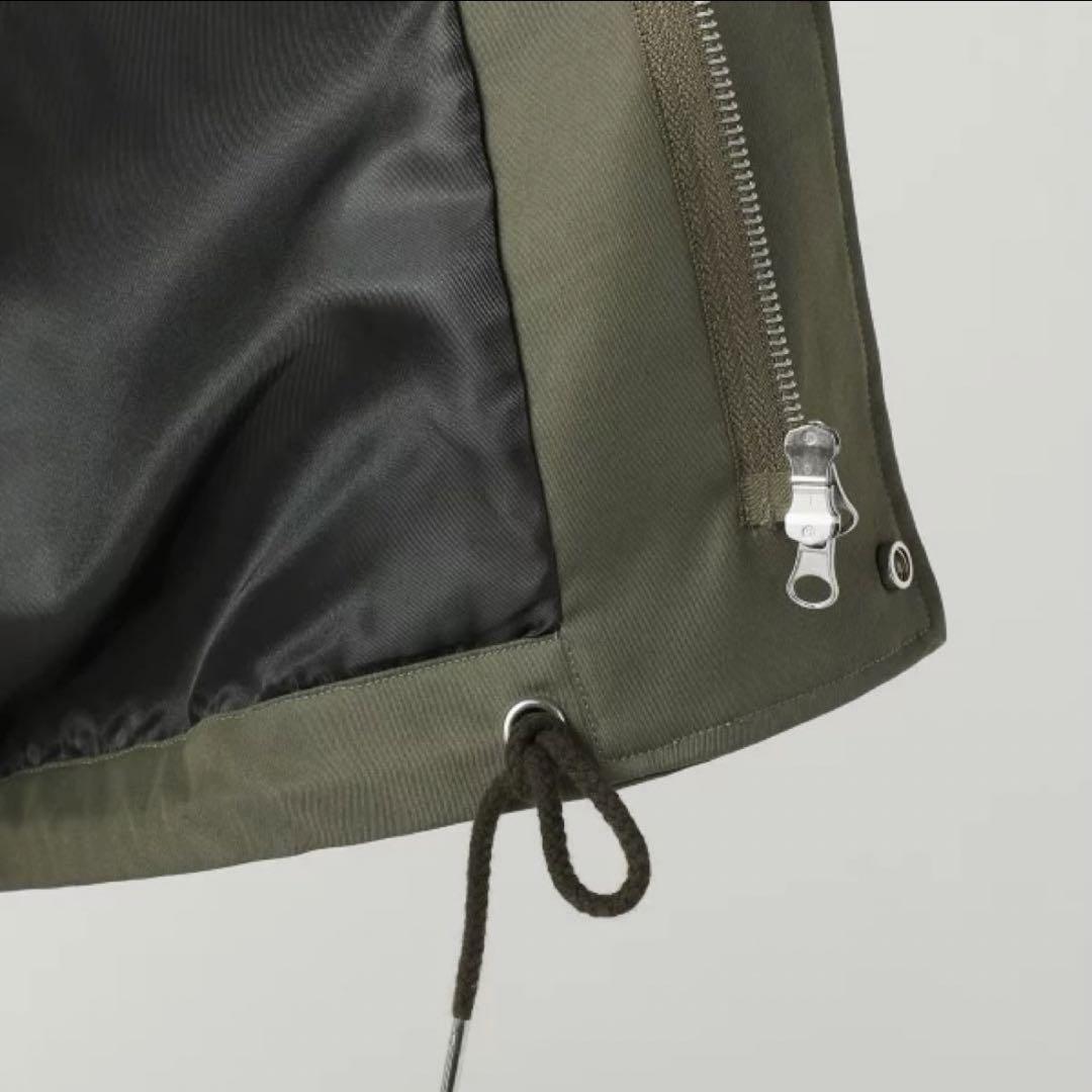SLICK/スリック　タスランツイルユーティリティショートブルゾン　カーキ　M